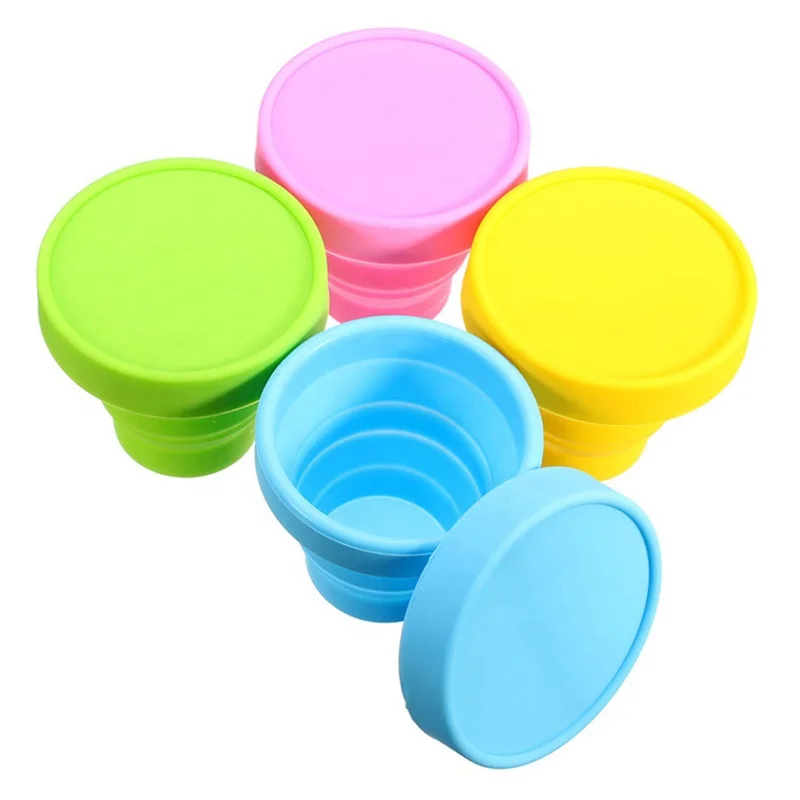 

Travel Mug Silicone Collapsible Travel Cup Foldable Cup Silicone Collapsible Cup, Pantone color