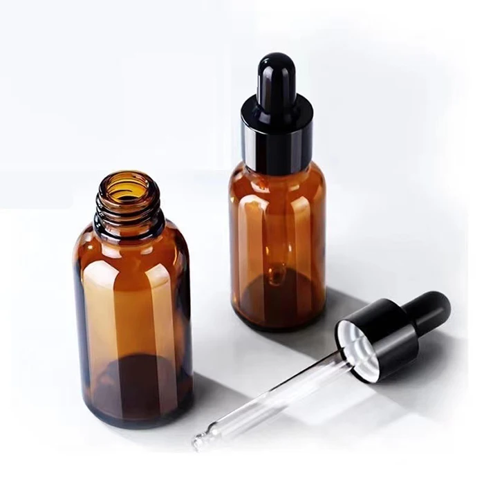 

essential oil bottle glass dropper bottle