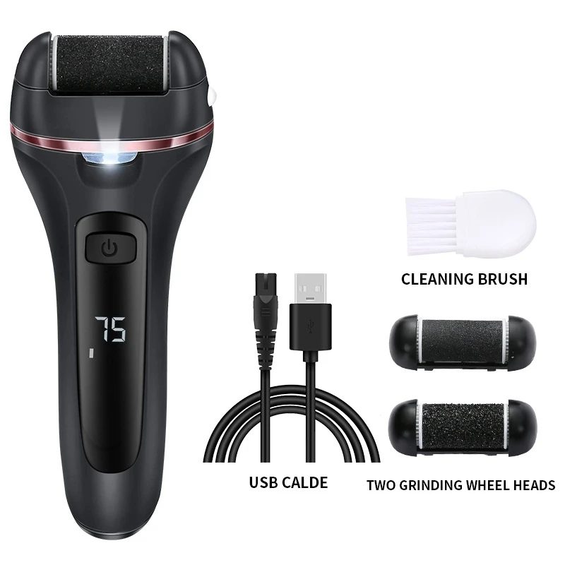 

USB Rechargeable Electric Callus Remover Waterproof Foot Care Tool Remove Dead Skin Foot File Pedicure Device For Heels
