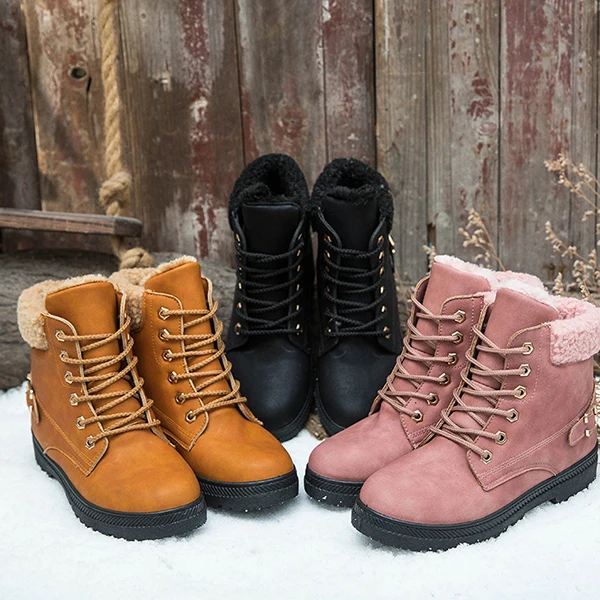 

fast shipping Hot Products women fashion winter designer platform snow boots