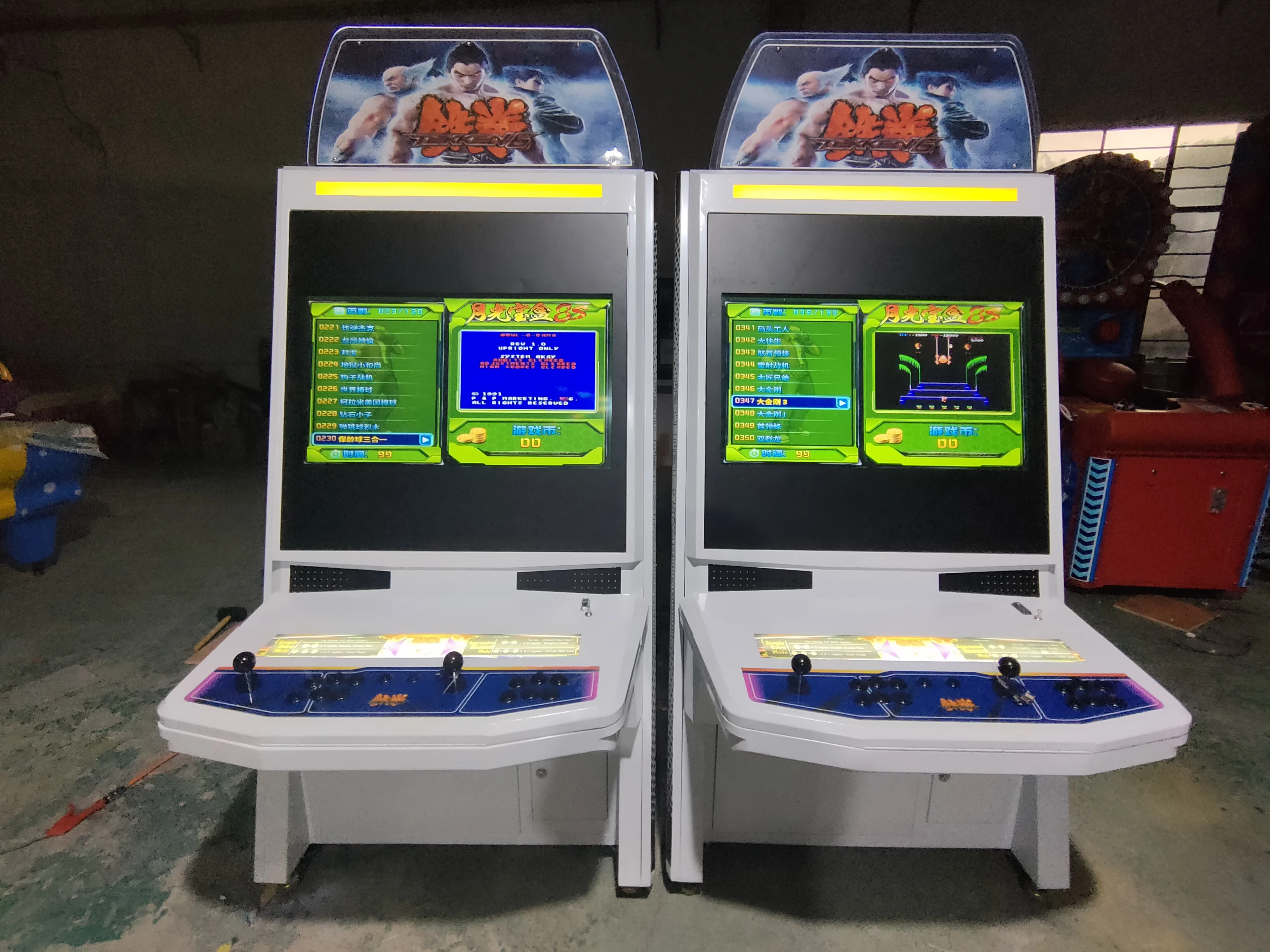 tekken tag tournament arcade machine