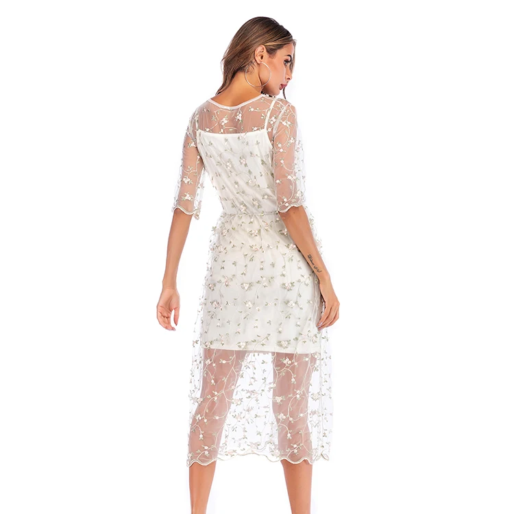 

2020 Casual Wear Summer Off The Shoulder Custom Ladies Dress Wholesale