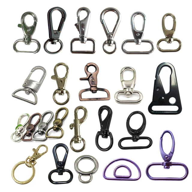 

Wholesale Zinc Alloy Metal Swivel Lobster Clasps Clips Snap Hook For Bag Crafts, As per your request