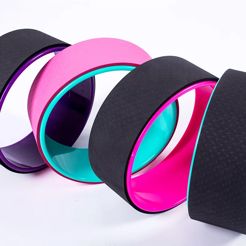

Yoga Pilates Circle Yoga Wheel Fitness Roller Back Training Tool Gym Workout Fitness Equipment Pilates Ring