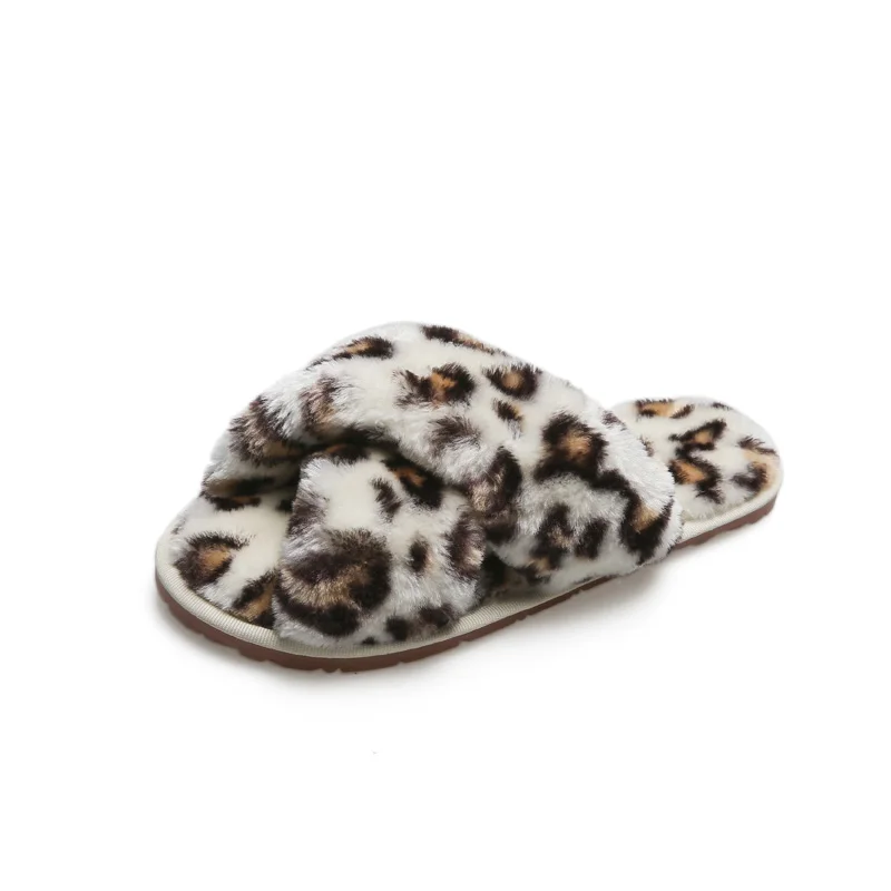 

modern winter fur slides for women, 9 colors