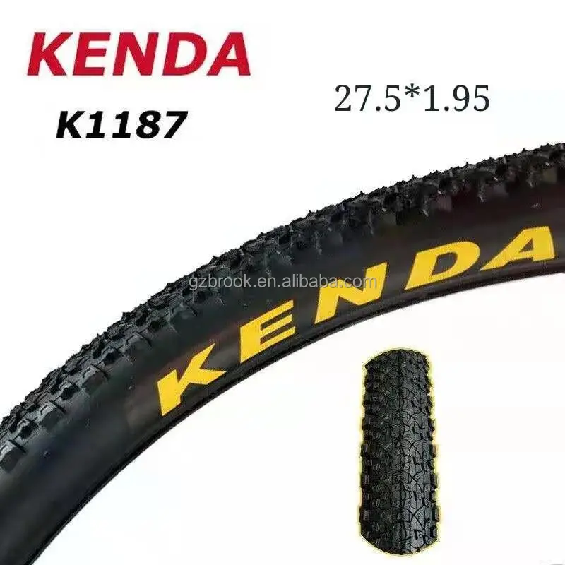 

KENDA Tire Mountain Bicycle  Tyre K1187 65PSI Wearable Non-slip Not Folded bike Tires Cycling parts, Black