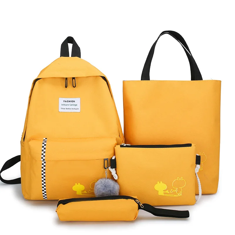 

College backpack student school trending back pack softback knapsack, Color
