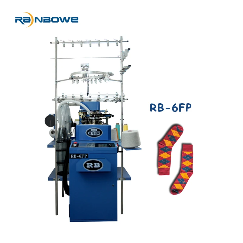 
hand use circular full automatic sock knitting machine to make cotton baby socks for sale 