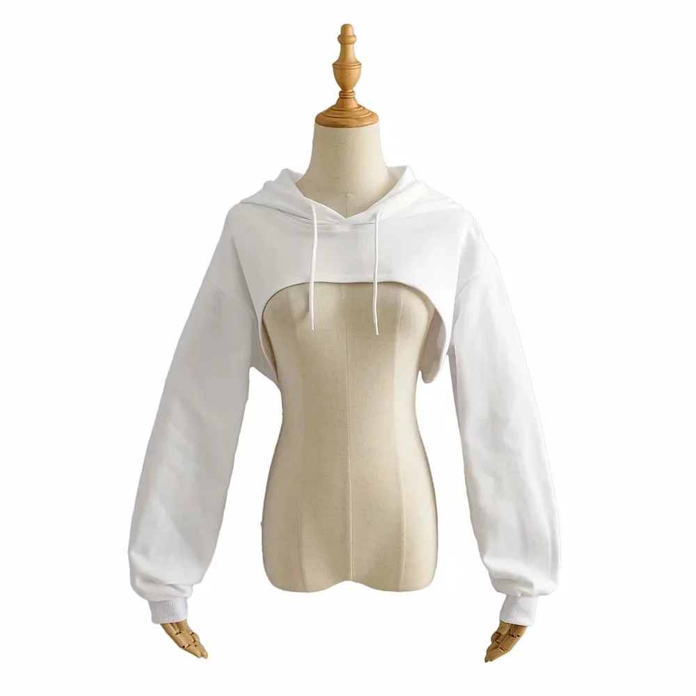 

Custom Logo Private Label White CrewNeck Oversize Pullover Printing Hoodies Sweatshirt Women, Multi color optional