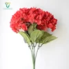 Large Flower Heads Artificial Hydrangea Bush for Indoor Decoration