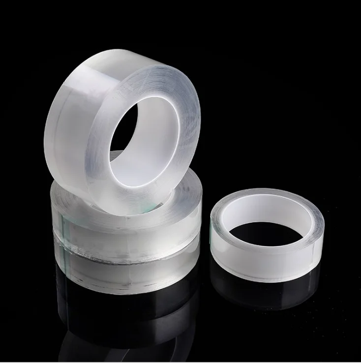 0.02x0.002x1m akaddy Multi-Function Double-Sided Adhesive Nano Removable Tape 