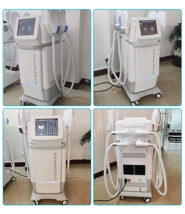New 4 heads work at the same time ultrasonic Muscle Building culpts Weight Lose Machine body slimming machine