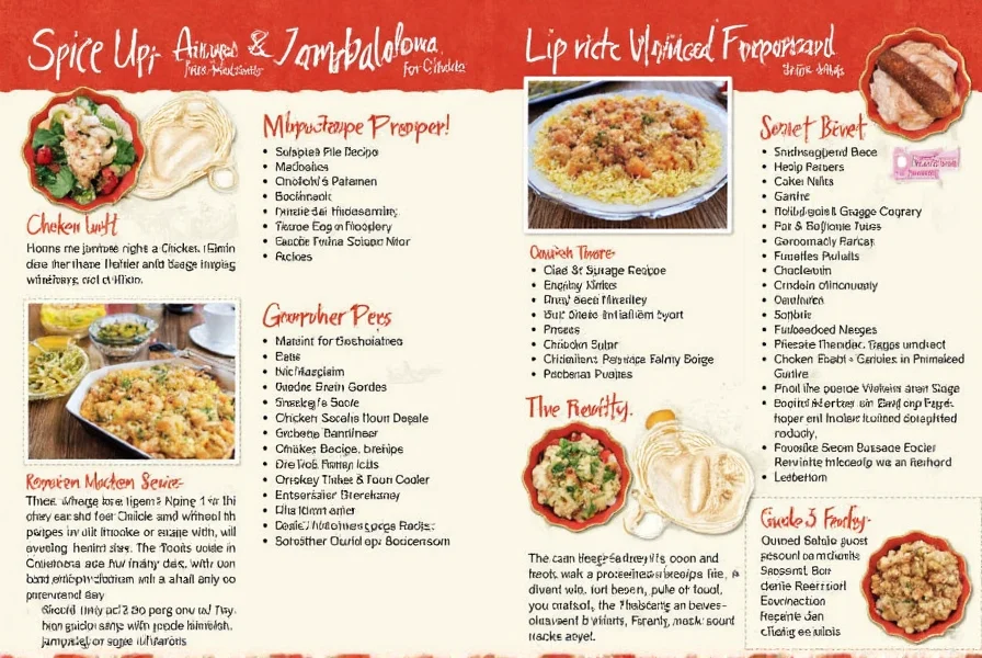 Jambalaya dish