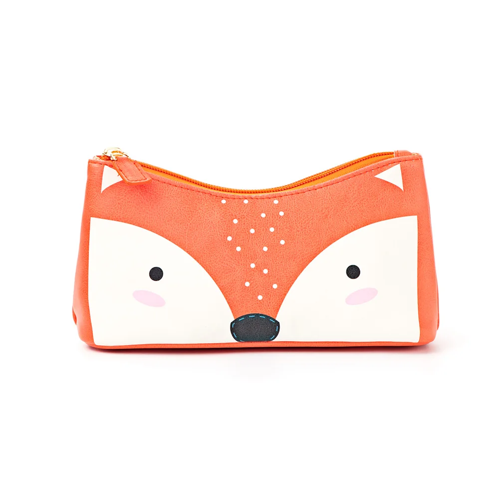 

Cartoon Fox Coin Purse Small Zipper Wallet Bag Pouch Cosmetic Makeup Bags