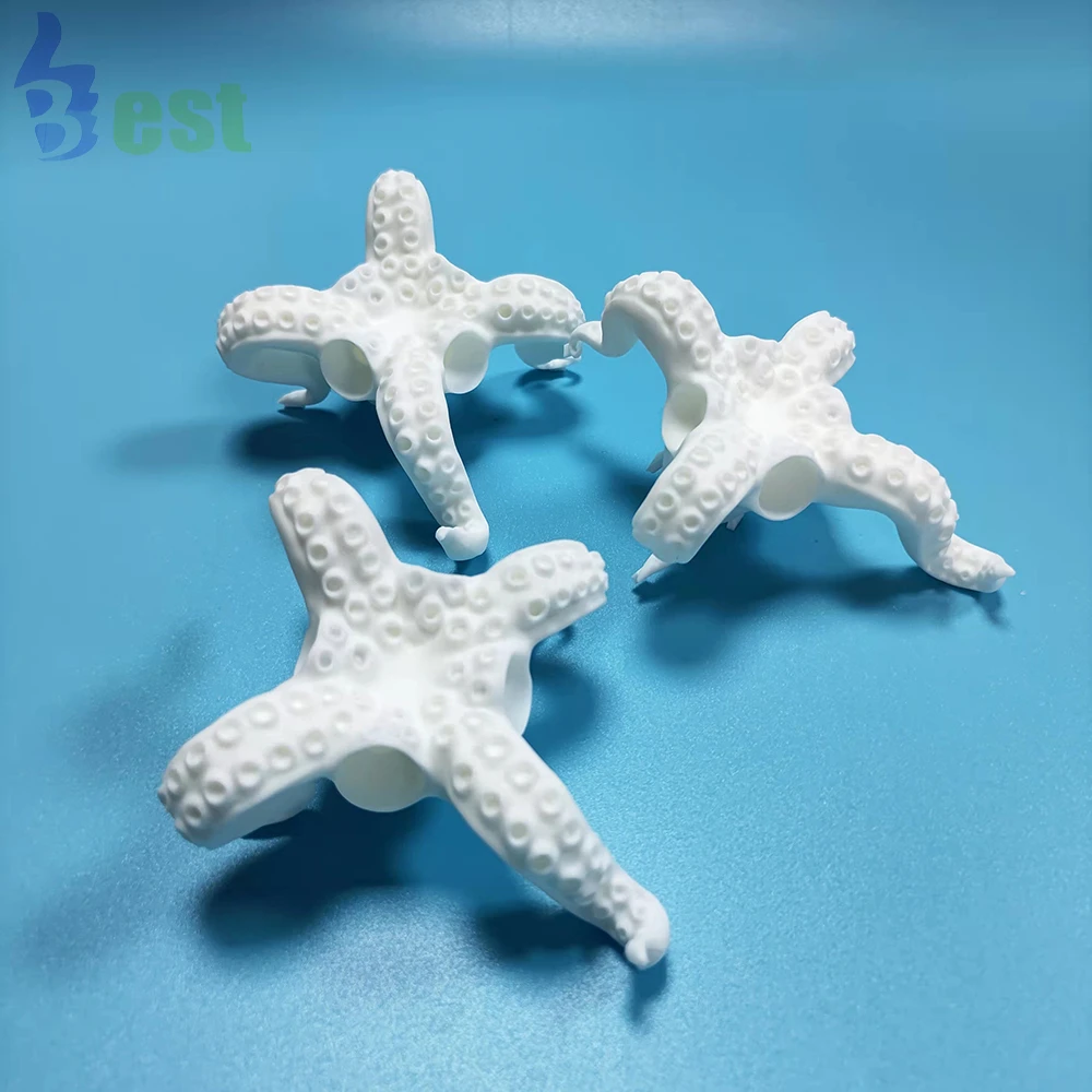 

OEM 3d printed fabrics products service custom resin plastic nylon rapid prototyping sls 3d printing service