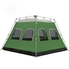 Outdoor fully automated tent retractable aluminum pole camping tent free of double level 6-8 accounts