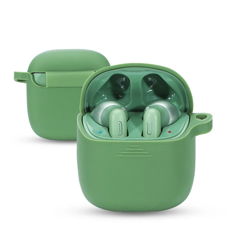 

New Silicone Solid Color Headset Case For JBL Tune 220 TWS Earphone Accessories For JBL TUNE 225TWS Case