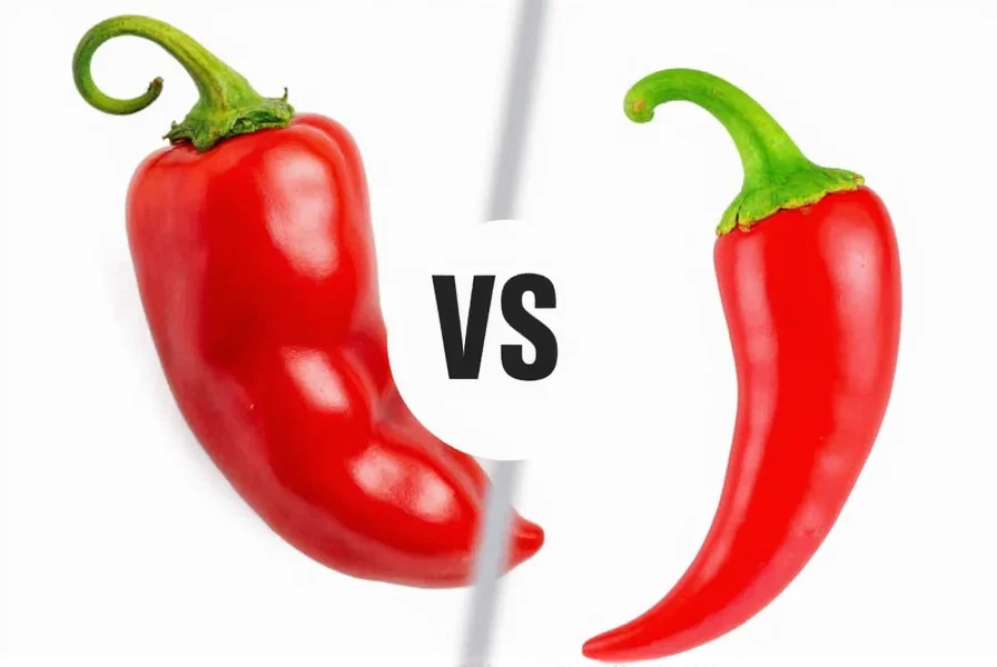 Nutritional comparison chart showing cayenne pepper vs various chili peppers with vitamin C, capsaicin, and potassium levels