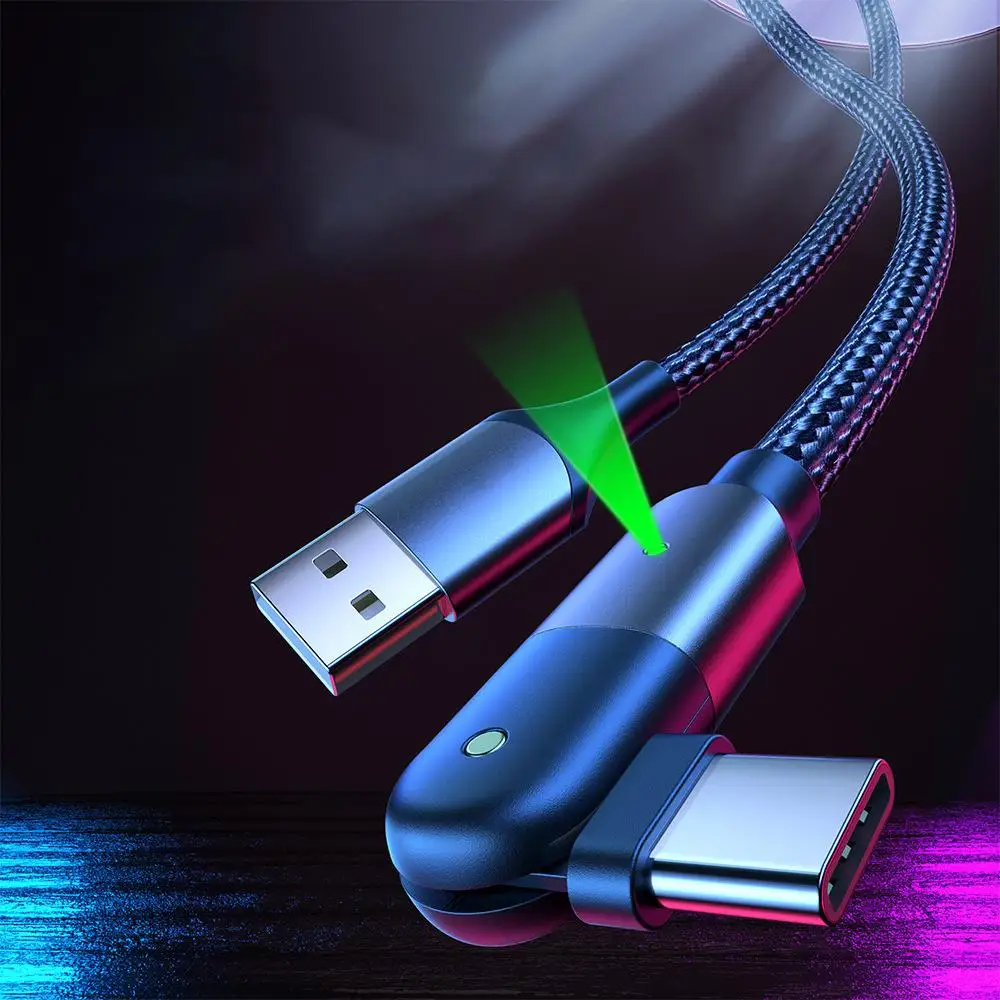 

Free Shipping 1 Sample OK 180 Degree Rotation Usb Charging Cable With Data Transmission 1.2M Fast Charging Custom Accept