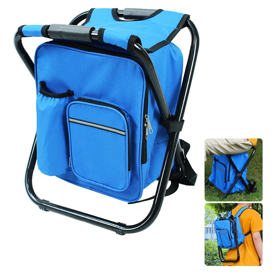 

Tianye outdoor folding chair cooler stool camping seat foldable cooler backpack