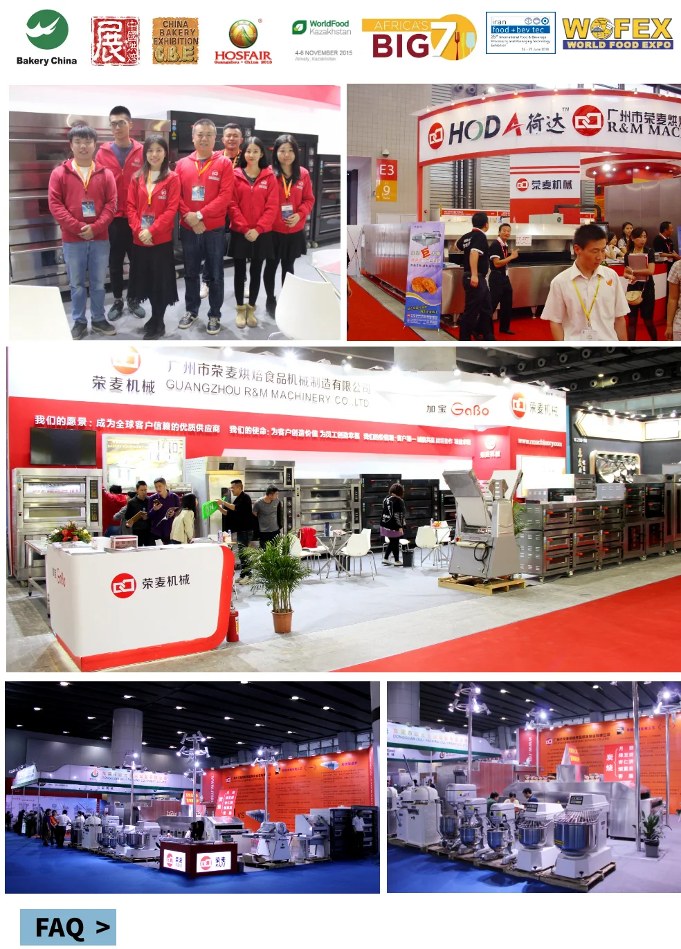 Food machine bakery Equipment made in china kitchen Equipment supplier