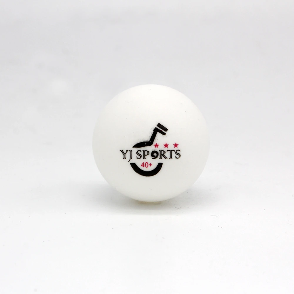 

YJsports white ABS 40+ seamed table tennis ball club training wholesale 3 star ping pong balls