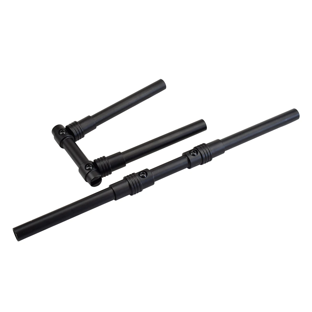 

22.2mm*550mm Foldable Handlebar Aluminum Alloy Handlebar Bike Bicycle Scooter Straight Bar 90 Degree Folding Handlebar, Black