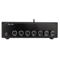 

High power home theater Bluetooth amplifier 4pcs TPA3116 5.1 surround sound SW 100W+50W*5 Tone Adjust 6 channel amplifier