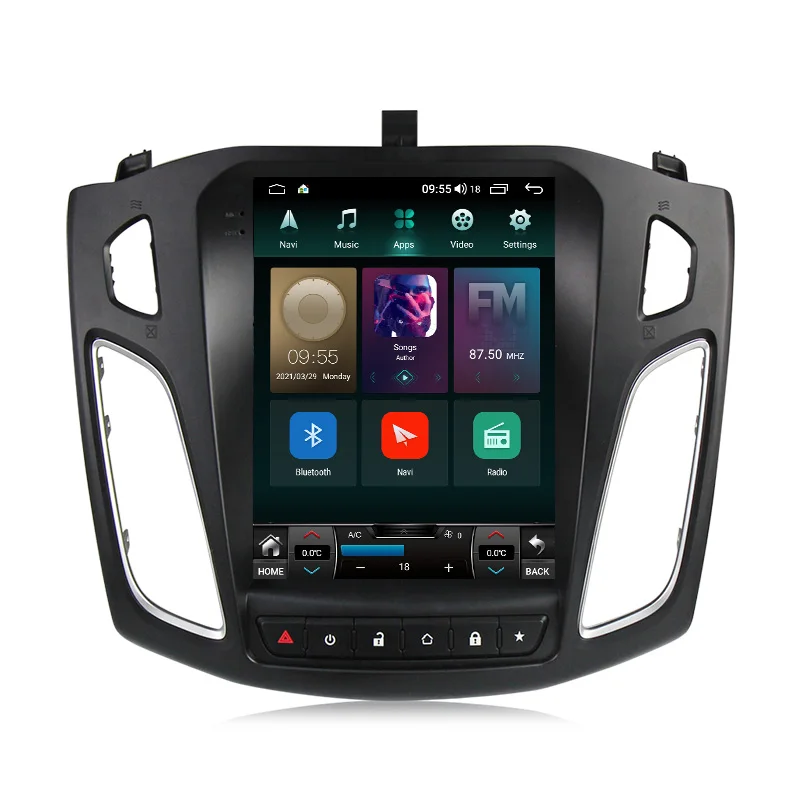 

Android 11 carplay Car multimedia system For Ford Focus 2011-2019 Stereo 4G LTE WIFI GPS radio car video auto electronics