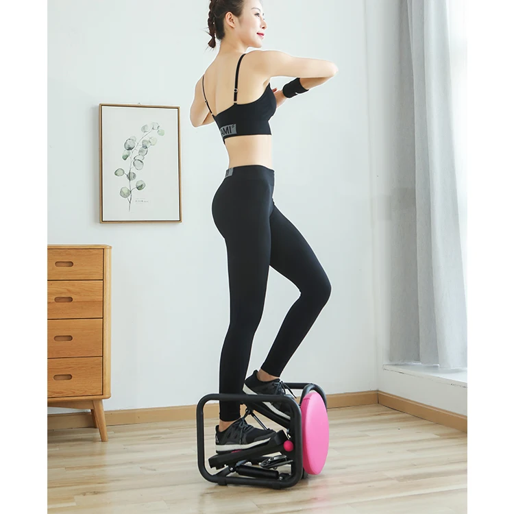 

Hot Sale Indoor Multi-Functional Gym Equipment Rotating Bow-Shaped Fitness Training Machine Black Easy Cycle Pedal Exerciser