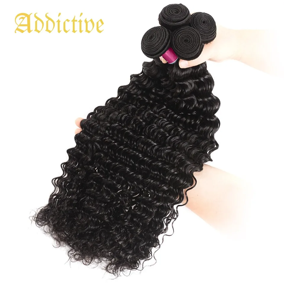 

Addictive drop shipping fast delivery virgin remy human hair extension body wave curly brazilian weave bundle