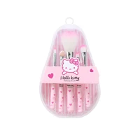 

2019 Amazon Hot Selling Hello Kitty Cartoon 5pcs Makeup Cosmetic Brush Set Gift Kit