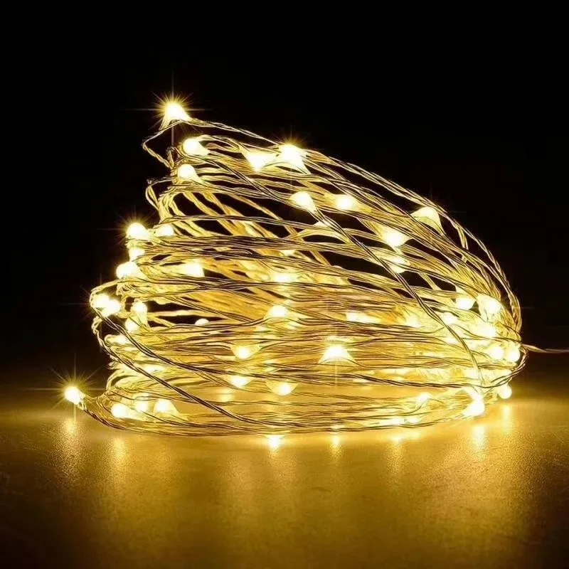 Decoration Hanging Tree Lamp 10M Led String Lights Christmas