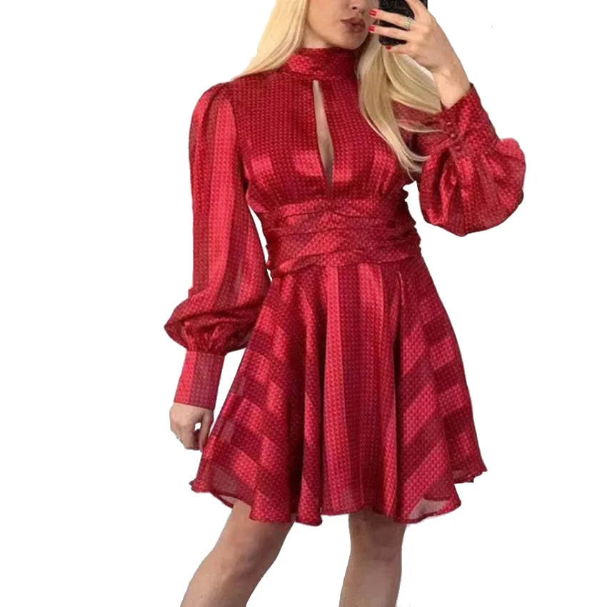 

2020 Best Selling Decent One Piece Color Elegant Summer New Model Women Casual Dresses