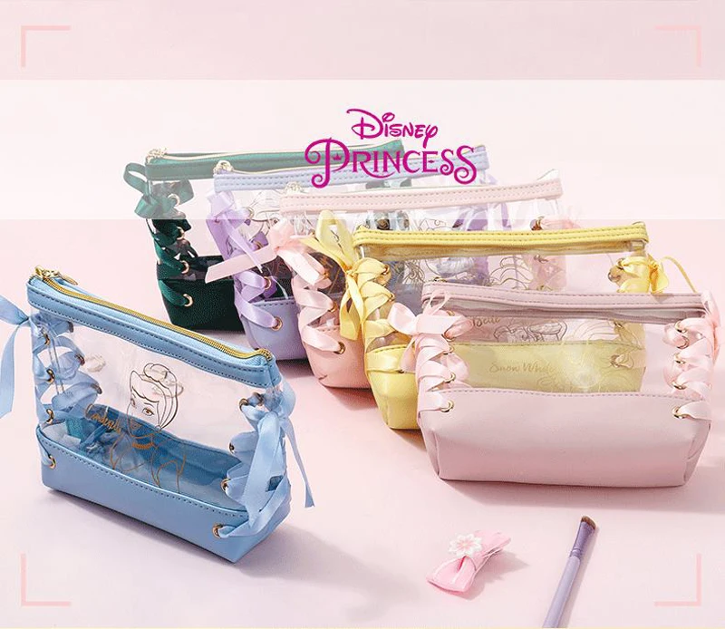 

Disney Mickey transparent waterproof travel wash bag cartoon cosmetic bag