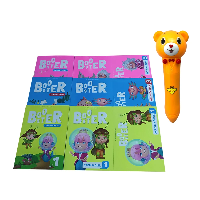 

Booster Stem Clil Activity Children English Talking Pen Kindergarten Textbook Student Book