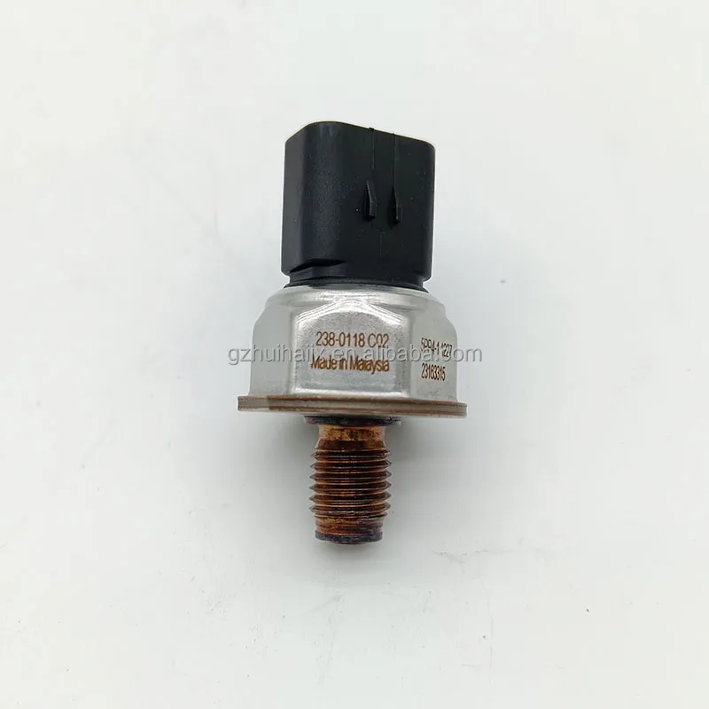 Construction Machinery Parts Common Rail Oil Pressure Sensor 238-0118 2380118 for Excavator 312D 313D 319D 320D Engine C4.2 C6.4