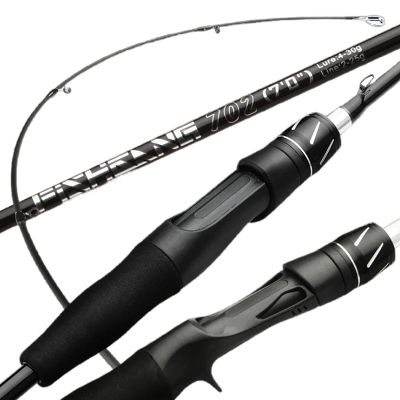 

2023 New M L Power High Carbon 1.68M 1.8M 1.98M 2.1M 2.4M 2.58M Spinning Casting Fishing Rod With Hook Holder
