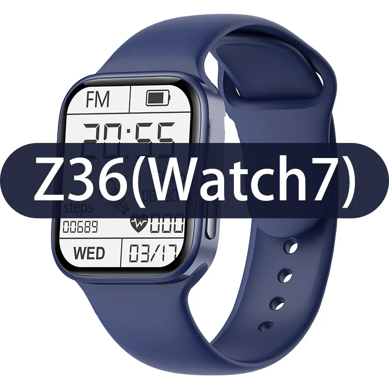 

2022 Smart Watch Series 7 New Flat Edged Design Bt Call Smartwatch Z36 Reloj Intelligente Iwo Relojes Z36 Serie 7