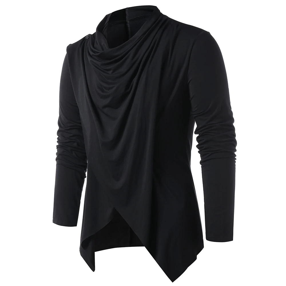 

Asymmetrical Overlap Asymmetrical Cardigan Men's Clothing Sweater, Request