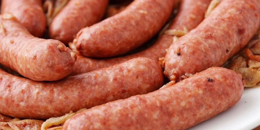 Classic European-style sausage blend ingredients.