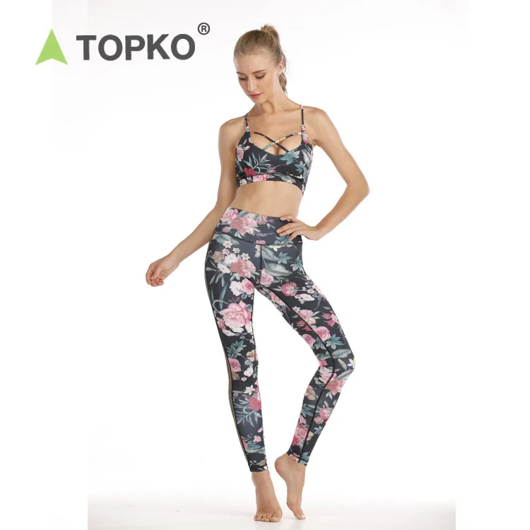 

Topko High Quality OEM Compression Legging Eco Friendly Fitness Wear, Red/blue/olive green/dark grey/grey/black