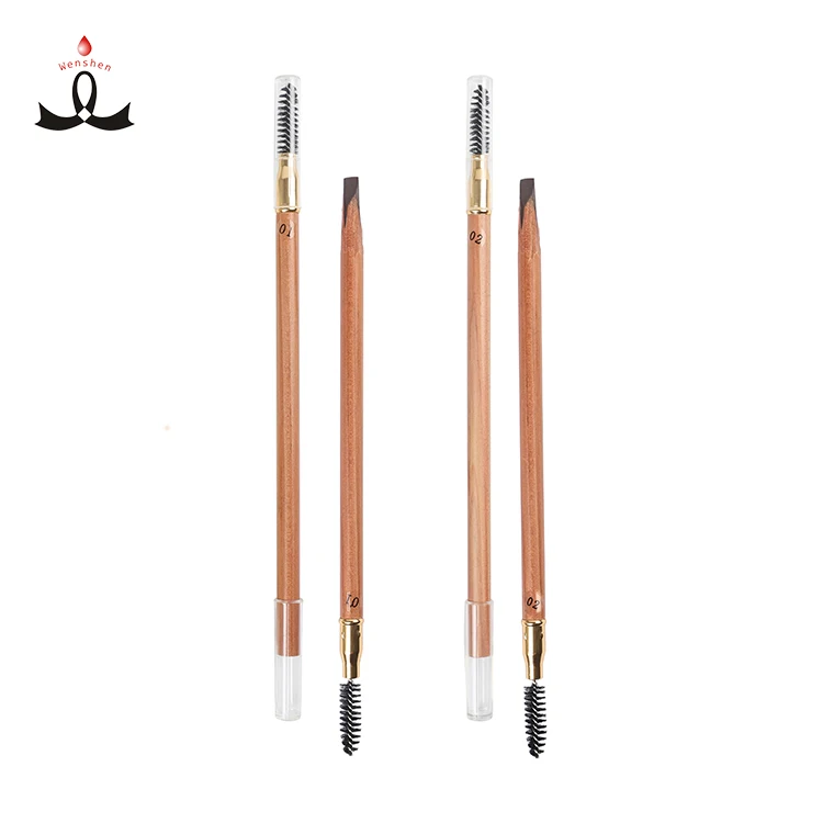 

Professional Private Label OEM/ODM Easy Color Wood Waterproof Natu Eyebrow Pencil Beauty Permanent Makeup Eyebrow Pencils, Dark brown, expresso