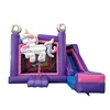 Unicorn Bouncers Inflatable Bounce House Combo Kids Party Bouncing Air Jumping Castles Bouncer Princess Bouncy Castle With Slide