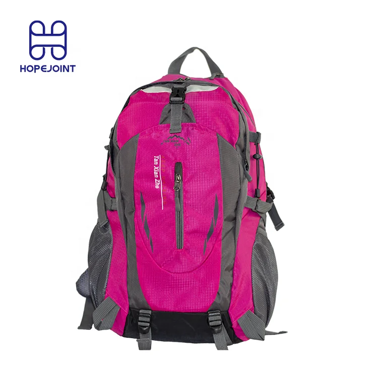 

hiking backpack bag for outdoor waterproof travelling backpack for men women, Pink