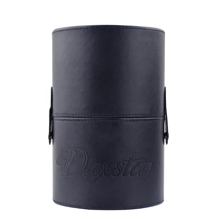 

Top quality make up brush container PU plastic makeup organizer