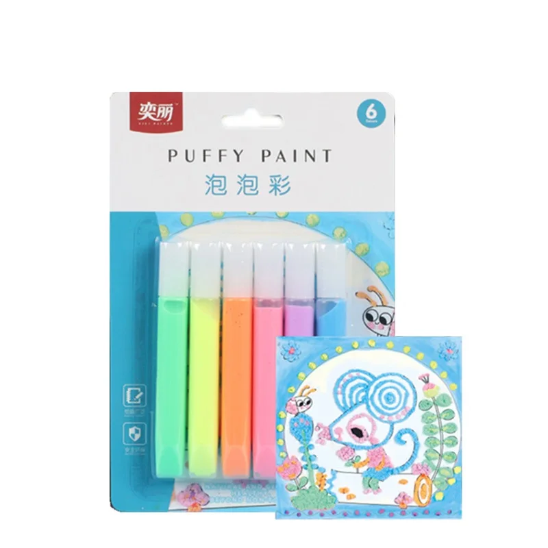 Puffy Paint Wonderful Coloring Fabric Paint,Factory Supply 3d With