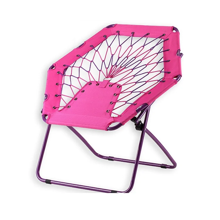 High Quality Indoor Comfortable High Back Moon Bungee Leisure Camping