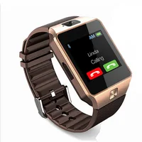 

New Fashion Blue Tooth Smart Watch Dz09 Smartwatch Support Sim Tf Card Camera For Iphone Samsung Huawei Xiaomi Android Phone