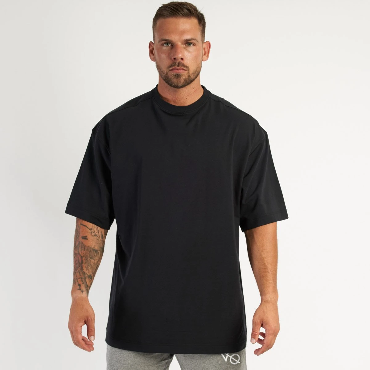 

Summer custom t shirt for men oversize wholesale drop shoulder men cotton gym t-shirt